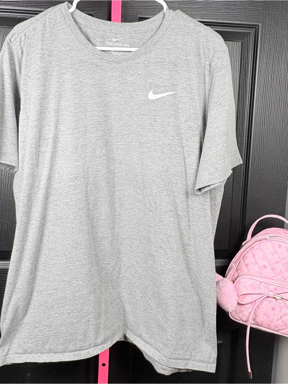 Nike Men’s Gray Short Sleeve Athletic Crew Tee